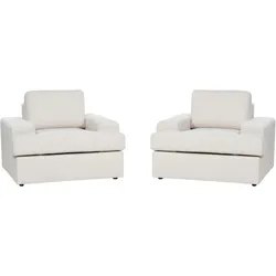 Sessel ALLA Stoff Hellbeige