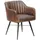 Massivmoebel24 Sessel #11 Leder 54 x 78 x 68 cm Braun