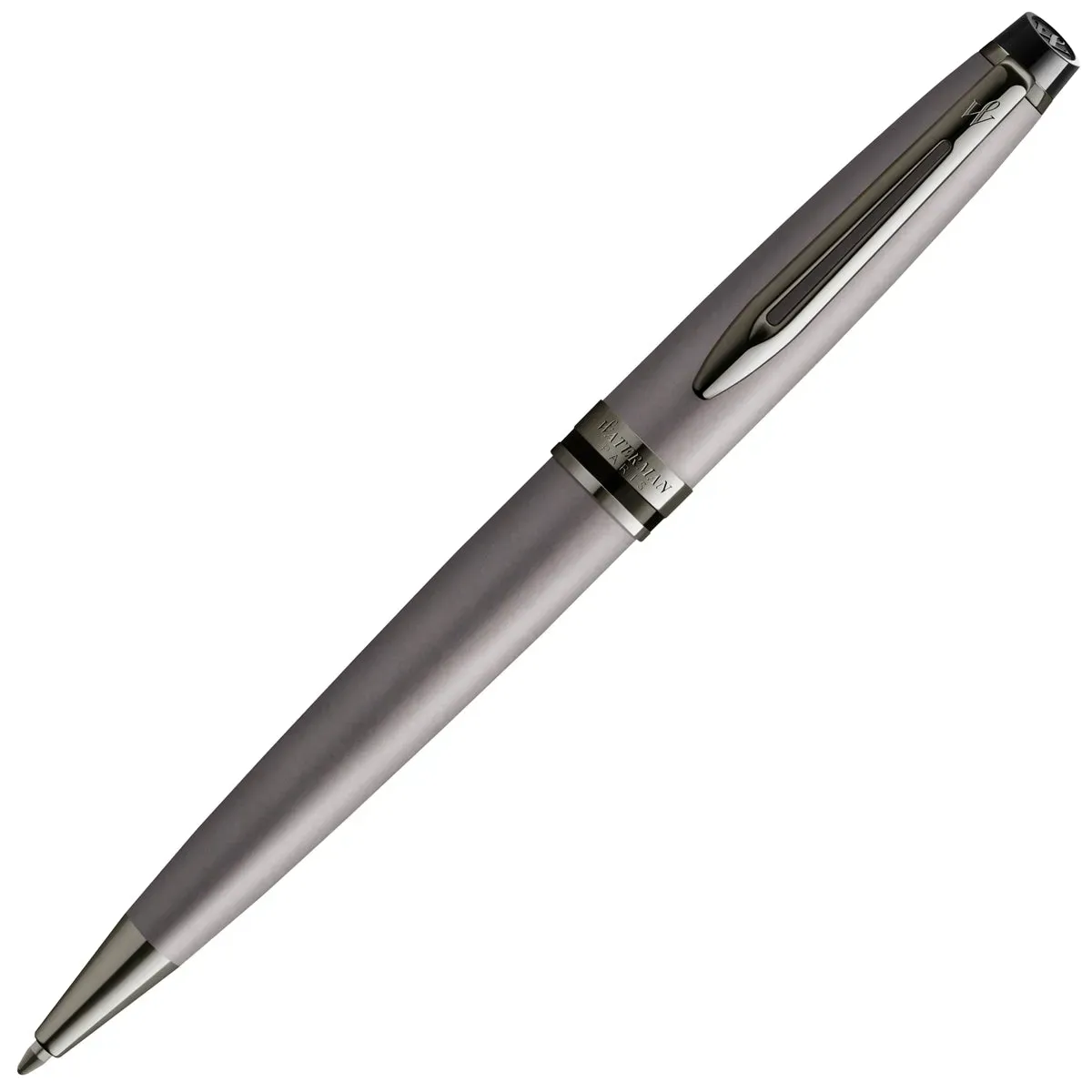 Waterman, Kugelschreiber Expert Metallic Special Ed. ruthenium, Metallic Silber