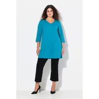 Ulla Popken Longshirt in blaugrün | 58-60