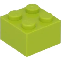 25 Stück LEGO, Teil Nr. 3003 in Limette (Lime)
