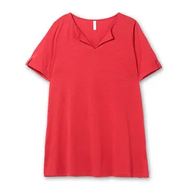 sheego Longshirt Rot 44/46