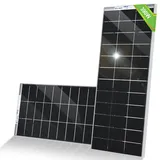 ECO-WORTHY 390W 12V Bifazial Solarpanel, 2 Stücke 195W Monokristallines Solarmodul Ideal zum Aufladen von 12V Batterien, für Wohnmobil Garten Camper Boot und Dach des Hauses