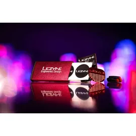 Lezyne Metal Kit Flickzeug Rot
