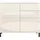 borchardt Möbel Haama 93 x 80 x 35 cm weiß hochglanz / weiß