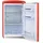 DOMO collection DO91703R Retro-Kühlschrank (120 l, 892 mm hoch, Rot)