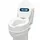 PEPE Mobility Toilettensitzerhöhung mit Deckel 15 cm Weiß