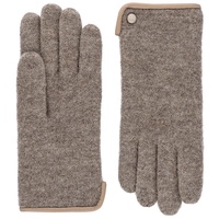 Roeckl Handschuhe Damen Wolle Leder-Paspel Alpaca