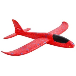 MAVURA Spielzeug-Segelflieger MAVURAKids Styroporflieger Wurfgleiter Gleitflieger XL Styropor Flugzeug Gleiter 38cm Spielzeug Flieger Gleiter rot