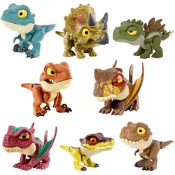 MATTEL HBC64 Jurassic World Schnapp-Dinos Attitudes - sortiert