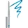 sandstone scandinavia Hypoallergener Eyeliner – Wasserfester Kajalstift für empfindliche Augen – Parfümfrei, vegan und langanhaltend – Blau (Metallic)