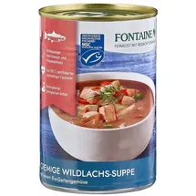 Fontaine Fertiggericht Cremige Wildlachs-Suppe 400 g