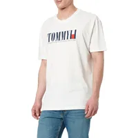 Tommy Jeans Herren TJM Reg DNA Flag Tee EXT