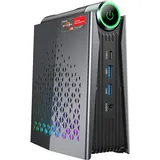 acemagic ACEMAGICIAN Mini PC Gaming,32GB DDR5 1024GB (1 TB) NVME PCIe3.0 SSD,AMD Ryzen 9 6900HX (8C/16T,bis zu 4,9 GHz), Radeon 680M, Micro Desktop Computer mit 3-Modi-Anpassung|RGB|WIFI6|Dual Lüfter