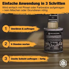 HSS Flüssigkunststoff transparent 800 g