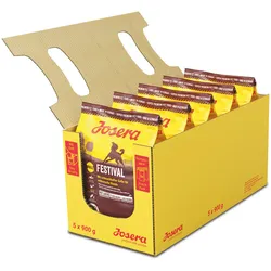 Josera Festival Hundetrockenfutter Sparpaket 5 x 900 Gramm
