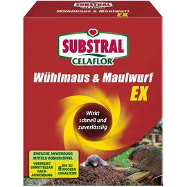 Substral Wühlmaus & Maulwurf Ex Granulat 150 g 3 x 150 g