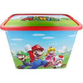 Stor Aufbewahrungsbox Super Mario 23 l 1-tlg. bunt