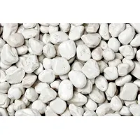 Bellamoli Granulati Kies Bianco Verona 7 - 15 mm weiß 25 kg