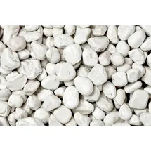 Bellamoli Granulati Kies Bianco Verona 7 - 15 mm 25 kg Weiß