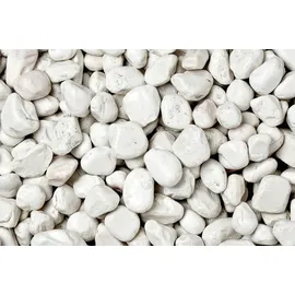 Bellamoli Granulati Kies Bianco Verona 7 - 15 mm 25 kg Weiß