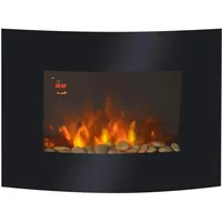 Homcom Elektrokamin Wandkamin 65 x 11,4 x 52cm