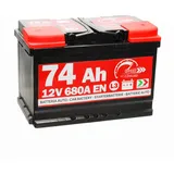 Autobatterie 74Ah 12V 680A ersetzt 70Ah 72Ah 74Ah 75Ah Speed