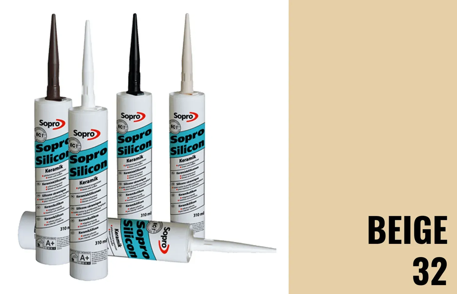 Sopro Bauchemie Silicon KeramikSilicon Beige 32