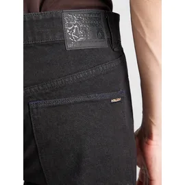 Volcom Kinkade Gerader Schnitt Schwarz 31