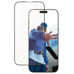 PanzerGlass Displayschutz Aluminum Rahmen iPhone 16 Pro Max Ultra-Wide Fit