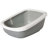 PETGARD Katzentoilette Katzenklo mit Rand ASEO JUMBO - 67,5 x 48,5 x 28 cm