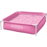 Intex 57172NP Aufstellpool Gerahmter Pool Mini, pink,