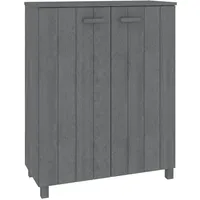 vidaXL HAMAR 85 x 108 x 40 cm dunkelgrau / grau