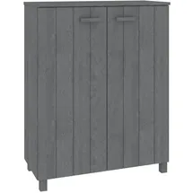 vidaXL HAMAR 85 x 108 x 40 cm dunkelgrau / grau
