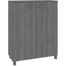 vidaXL HAMAR 85 x 108 x 40 cm dunkelgrau / grau