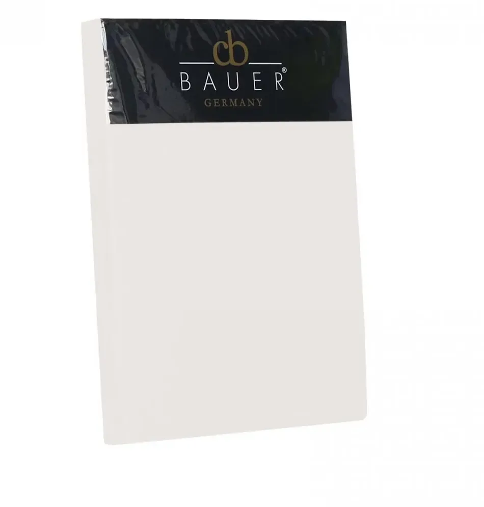 Curt Bauer Mako-Satin Spannbetttuch - 90x200cm	nebel