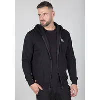 Alpha Industries Basic Sl Reißverschlusspullover Black M