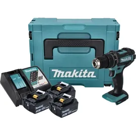 Makita DHP482RF3J inkl. 3 x 3,0 Ah + Ladegerät + Makpac