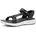 Sandal for Women Black/White 41 EU