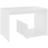 VidaXL Beistelltisch Weiß 59x36x38 cm Holzwerkstoff