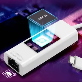 Edimax EU-4306C Netzwerkadapter 10 / 100 / 1000 MBit/s USB-C®, RJ45