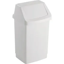 Curver Click-IT Abfallbehälter 15 l 1-tlg. weiß