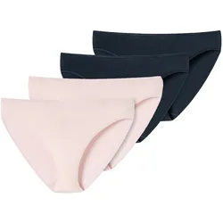 Schiesser Damen Tai-Slip Uncover 4er Pack