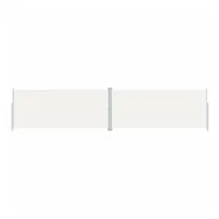 VidaXL Seitenmarkise Ausziehbar Creme 220x1000 cm