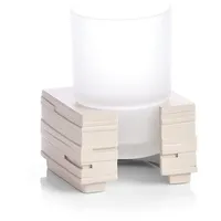 Hti-Living Zahnputzbecher Schiefer Beige