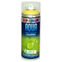 Aqua Lackspray Deko mittelgelb seidenmatt 350ml