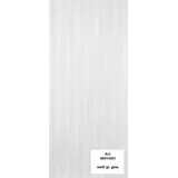 Alfer Design-Platte 1000 x 600 mm PVC (Kunststoff) gewellt, weiss glänzend