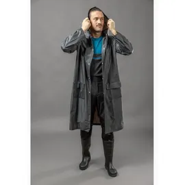 Högert Technik RITTER Schutzstiefel Gummistiefl | Wasserdichter Sicherheitsstiefel und Arbeitsstiefel | Sicherheitsgummistiefel EN ISO 20345 S5 SRA schwarz 42