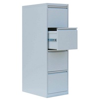 Lüllmann Hängeregistraturschrank lichtgrau 4 Schubladen 40,0 x 62,0 x