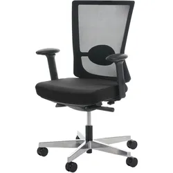 Mendler Bürostuhl MERRYFAIR Forte, Schreibtischstuhl, Sliding-Funktion ergonomisch ~ schwarz